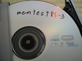 memtest86の起動ディスク