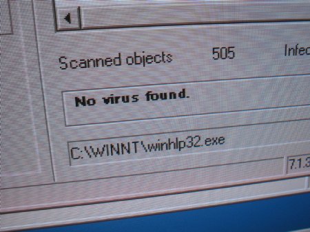 NO VIRUS FOUND