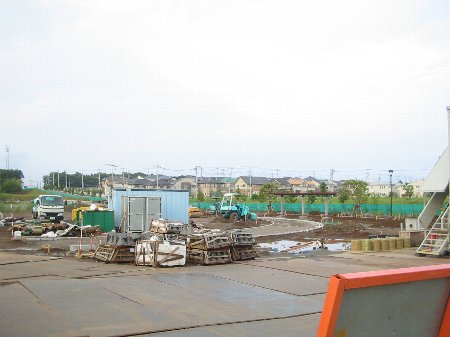 公園工事現場