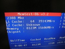 Memtest-86 v3.2で診断する